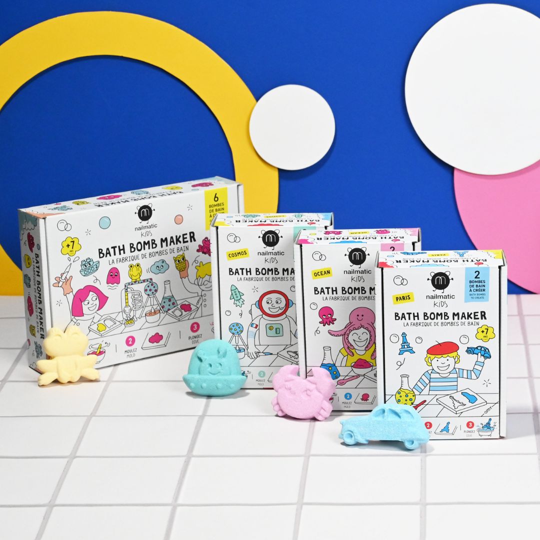 Nailmatic Kids DIY Bath Bomb Maker Kit – The Natural Baby Company