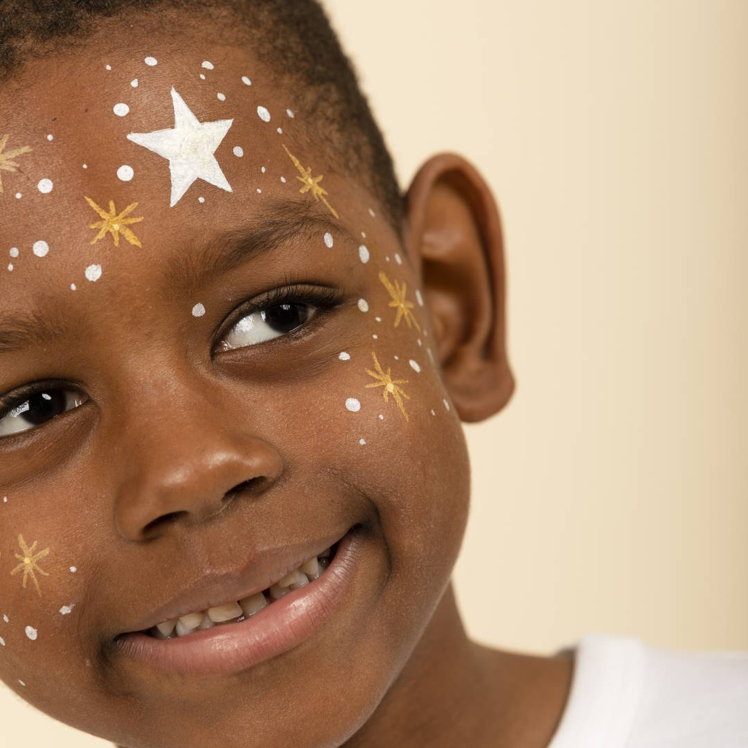kids star make up with tattoopen 