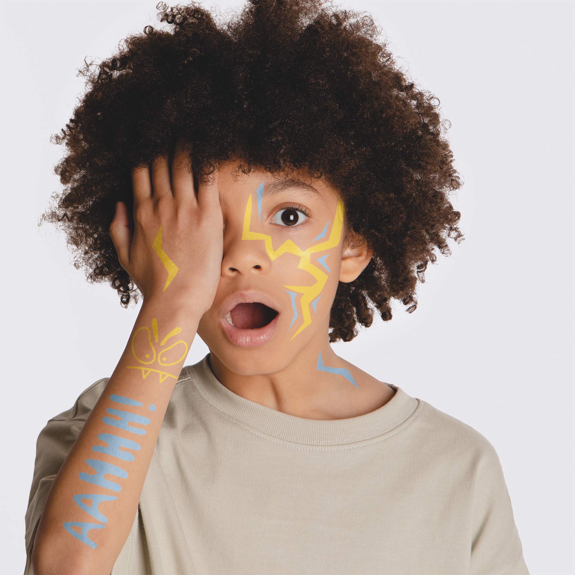 Monster Tattoopen Set for kids Halloween children make-up 3