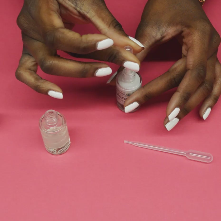 make your own pink nail polish step 2