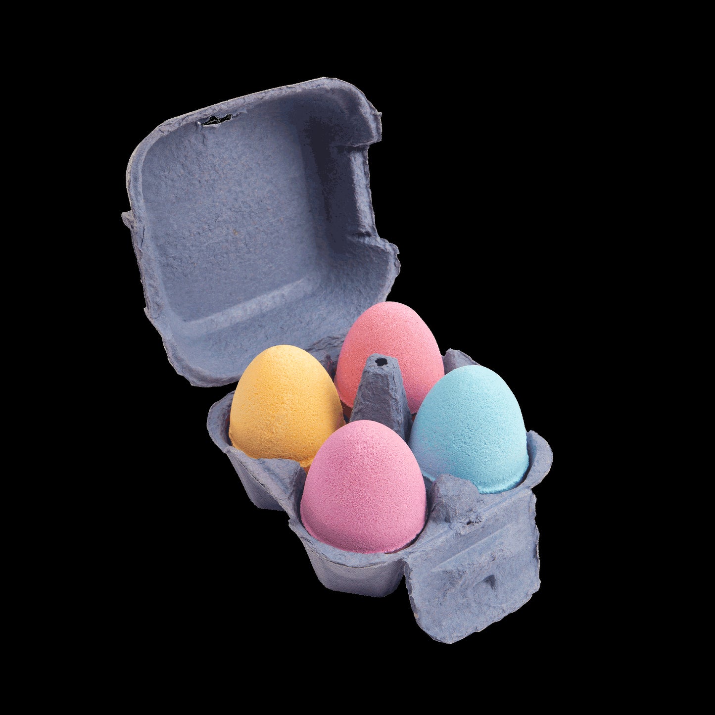 yellow blue purple red kids egg bath bombs cluck cluck nailmatic kids