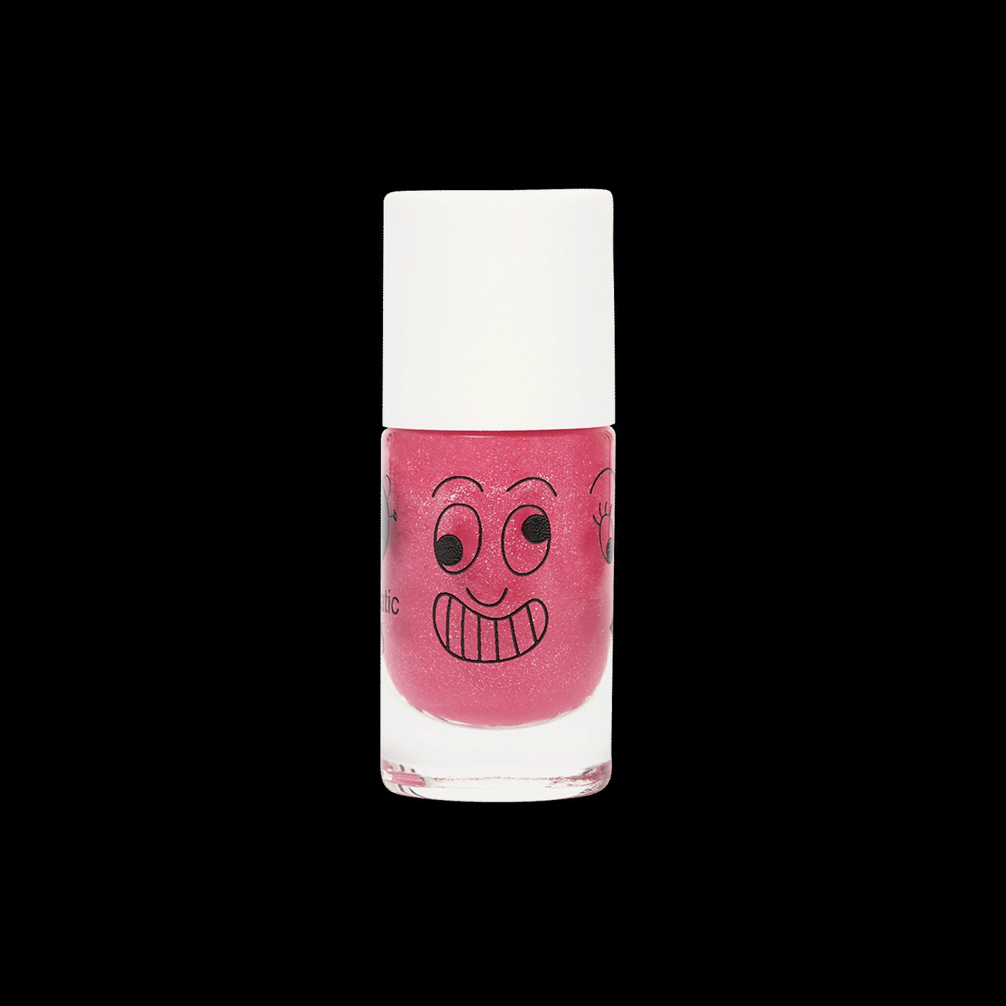 candy pink glitter nail polish for kids pop set nailmatic kids