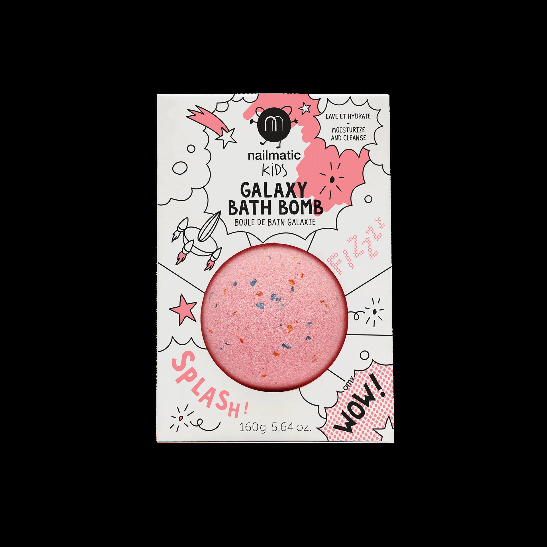 red kids bath bomb red planet galaxy bath bomb for kids with packaging nailmatic kids