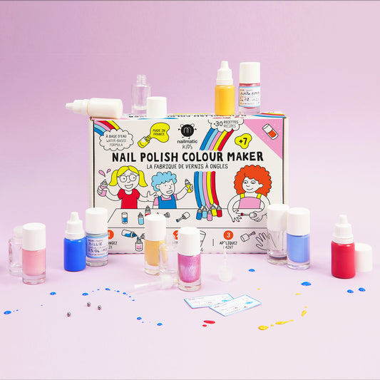 creative activity nail polish color maker for kids nailmatic kids