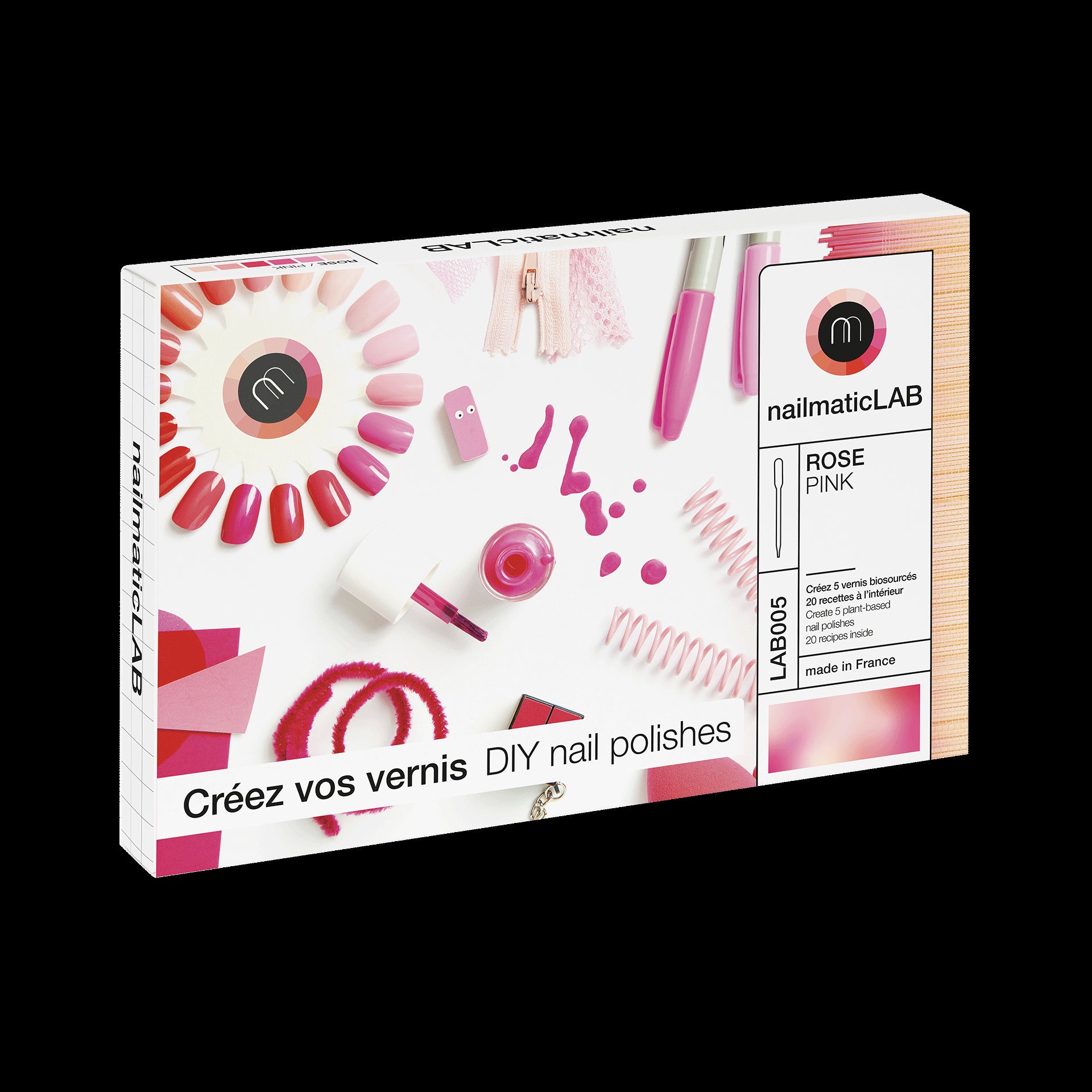 diy nail polish kit make your own pink nail polish